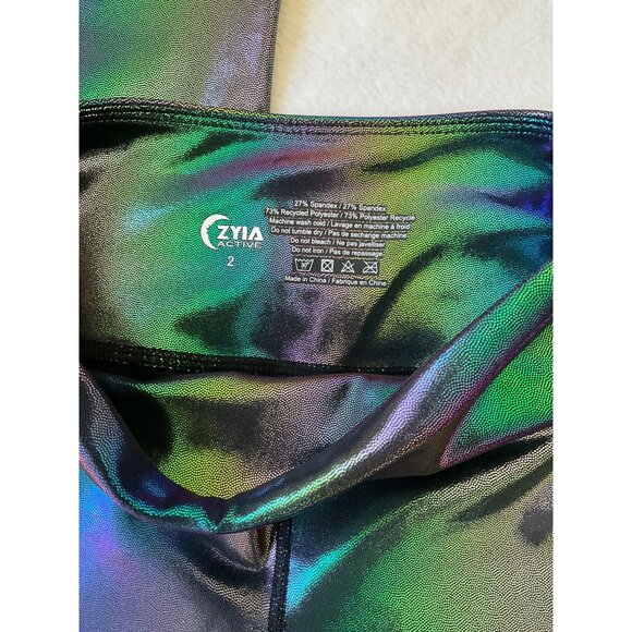 Zyia Active Mirage Metallic Plus Light n Tight 7/8 24" New size 2 - Picture 5 of 5